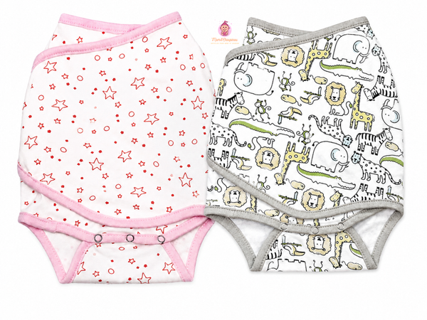 Lot de 2 gigoteuses bébé prématuré été en coton fin