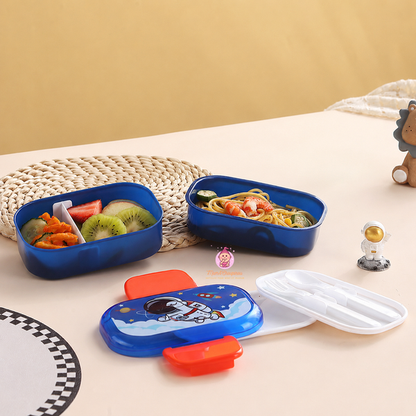 Lunch box enfant double compartiment pour école