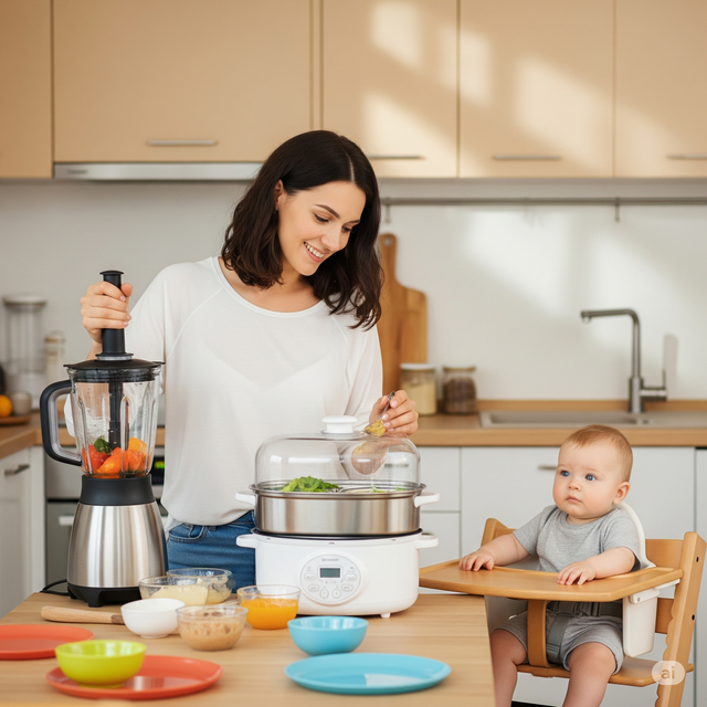 Préparer les repas de bébé : hygiène, conservation et recettes