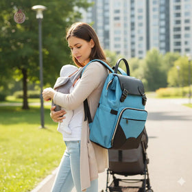 Le sac à langer bébé : l’alliance parfaite entre design 🎒 et praticité 👶