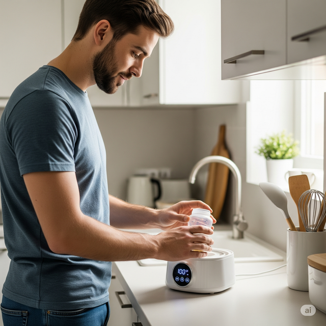 Comment réchauffer un biberon rapidement ?