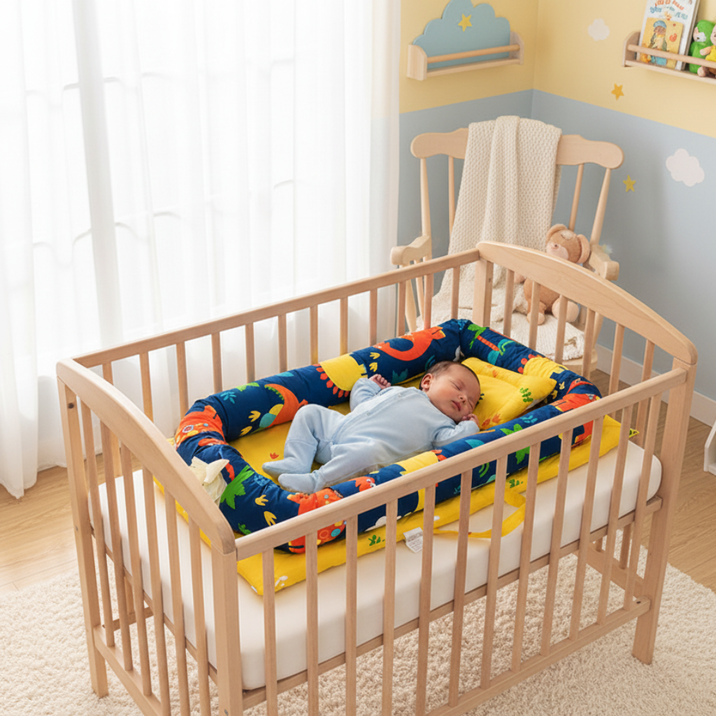 Réducteur de lit bébé : jusqu’à quel âge et comment bien l’utiliser ? - Mum&Choupinou