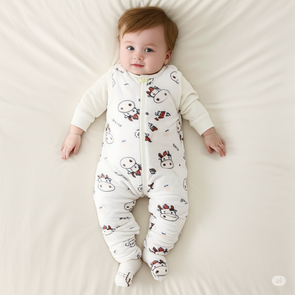 La gigoteuse à pieds : l'indispensable pour des nuits sereines et des matinées actives de bébé ! 🌙👣
