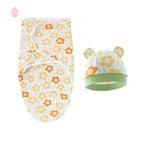 Couverture d'emmaillotage avec bonnet - Mum&Choupinou