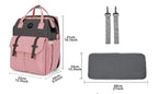 Sac à langer avec matelas intégré et accessoires