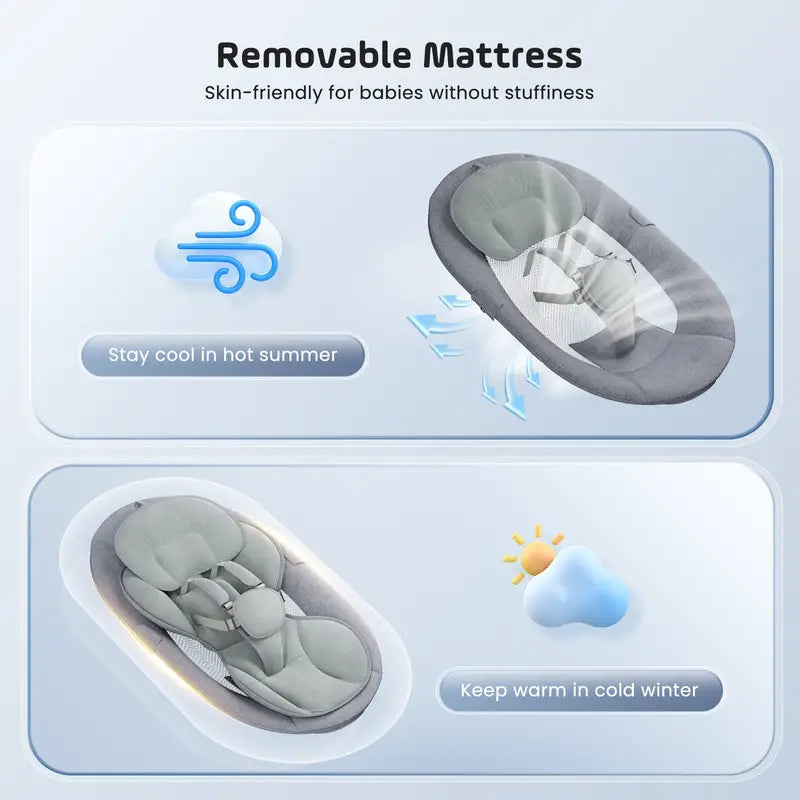Balançoire électrique pour bébé.