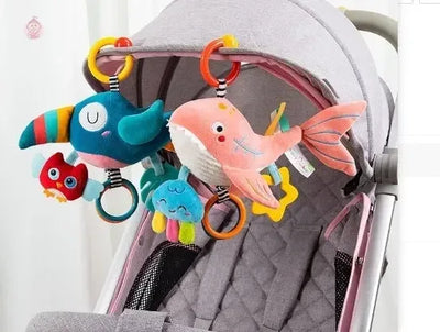 Jouet pendentif pour poussette et siège auto bébé - Mum&Choupinou