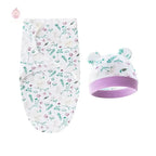 Couverture d'emmaillotage avec bonnet - Mum&Choupinou