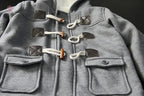 Manteau boutonné à capuche pour garçon - Mum&Choupinou