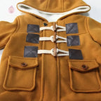 Manteau boutonné à capuche pour garçon - Mum&Choupinou