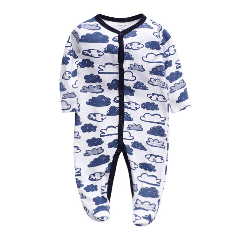 Grenouillère bébé en coton