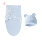 Couverture d'emmaillotage avec bonnet - Mum&Choupinou
