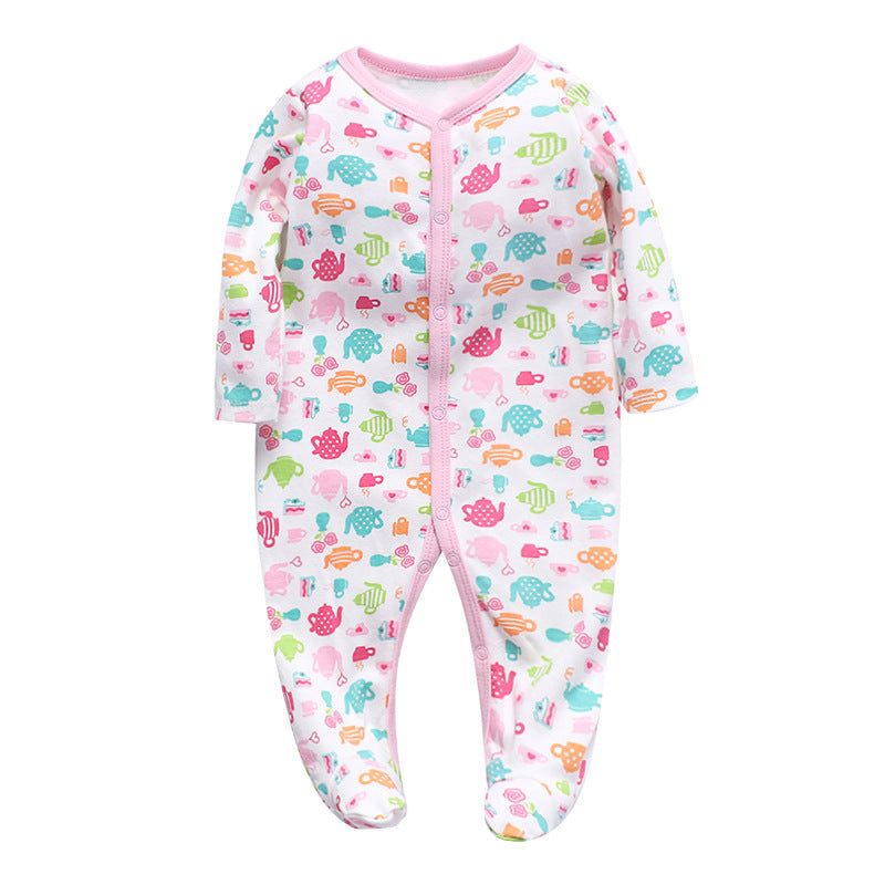 Grenouillère bébé en coton
