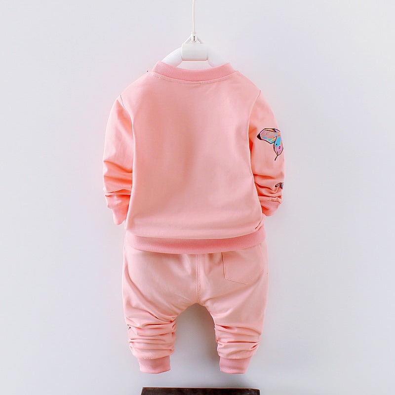 Ensemble fille pantalon et pull