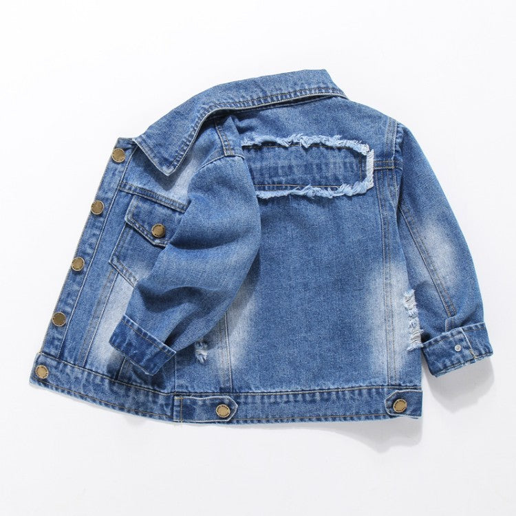 Veste jean pour enfant