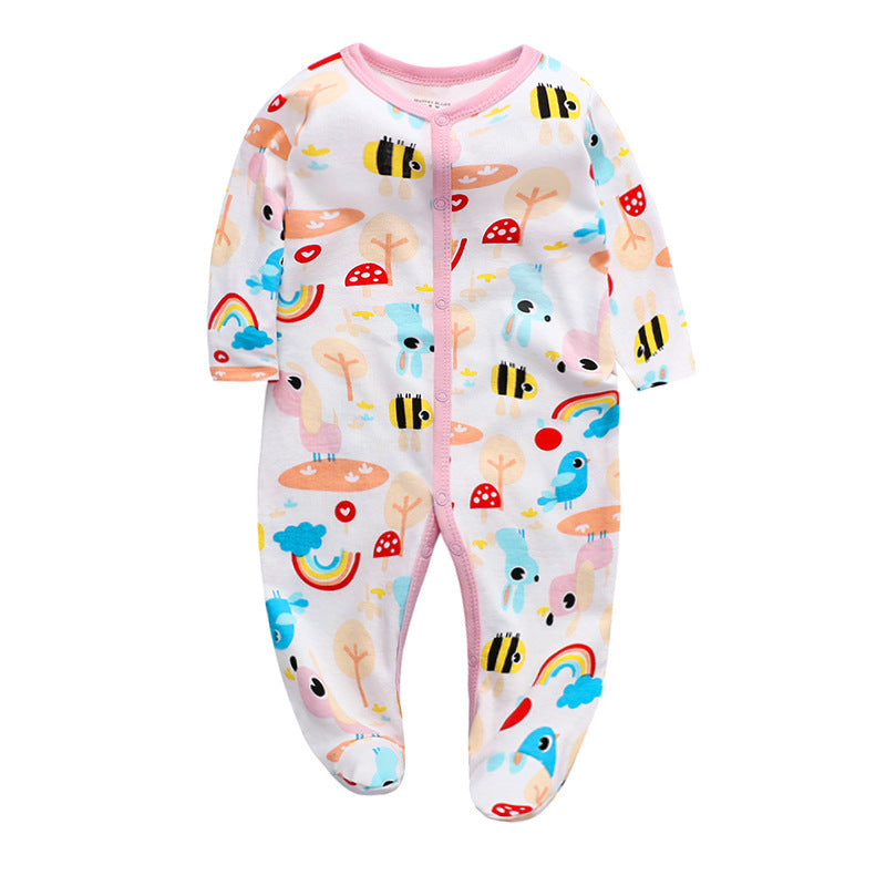 Grenouillère bébé en coton