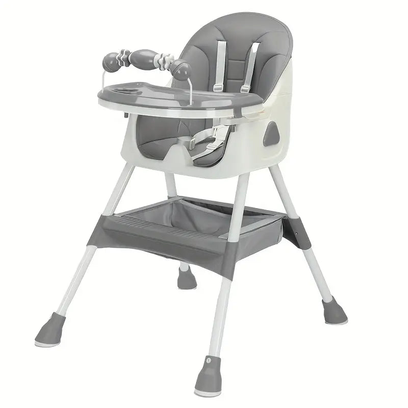 Chaise haute bébé pliable avec arceau
