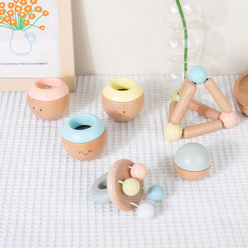 Kit de jouets sensoriels en hêtre