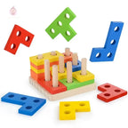 Jouet cube à assembler en bois - Mum&Choupinou
