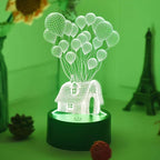 Veilleuse créative en forme de ballon 3D