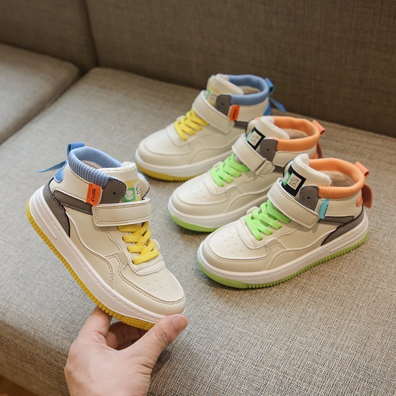 Baskets montantes pour fille