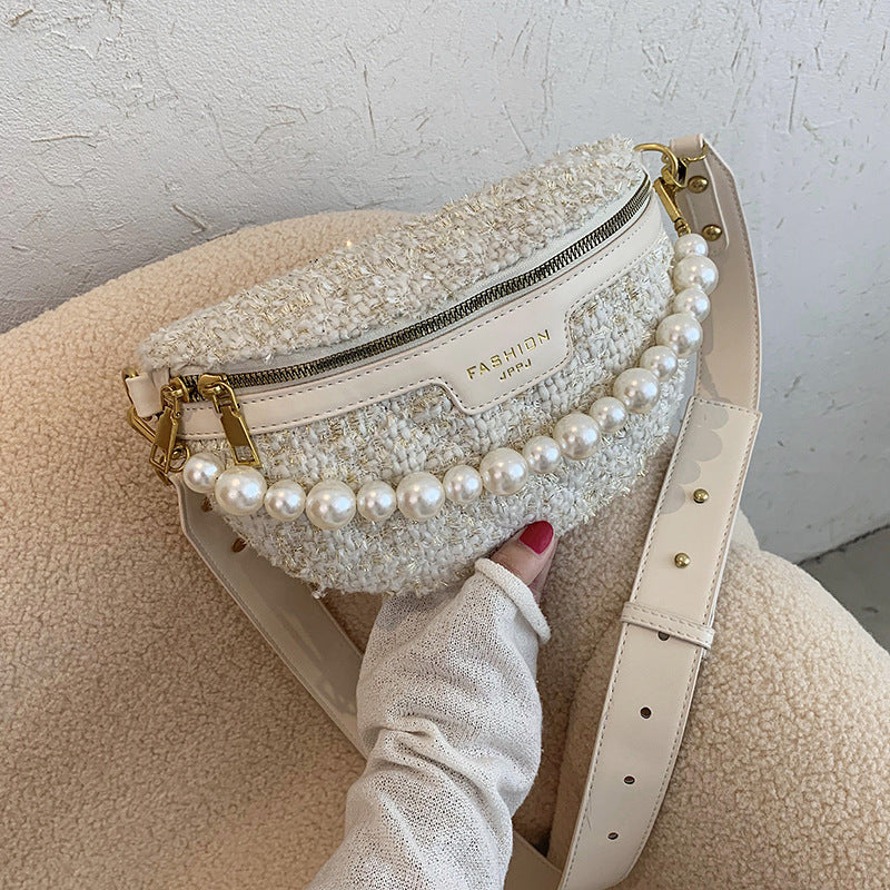 Sac banane pour femme avec perles