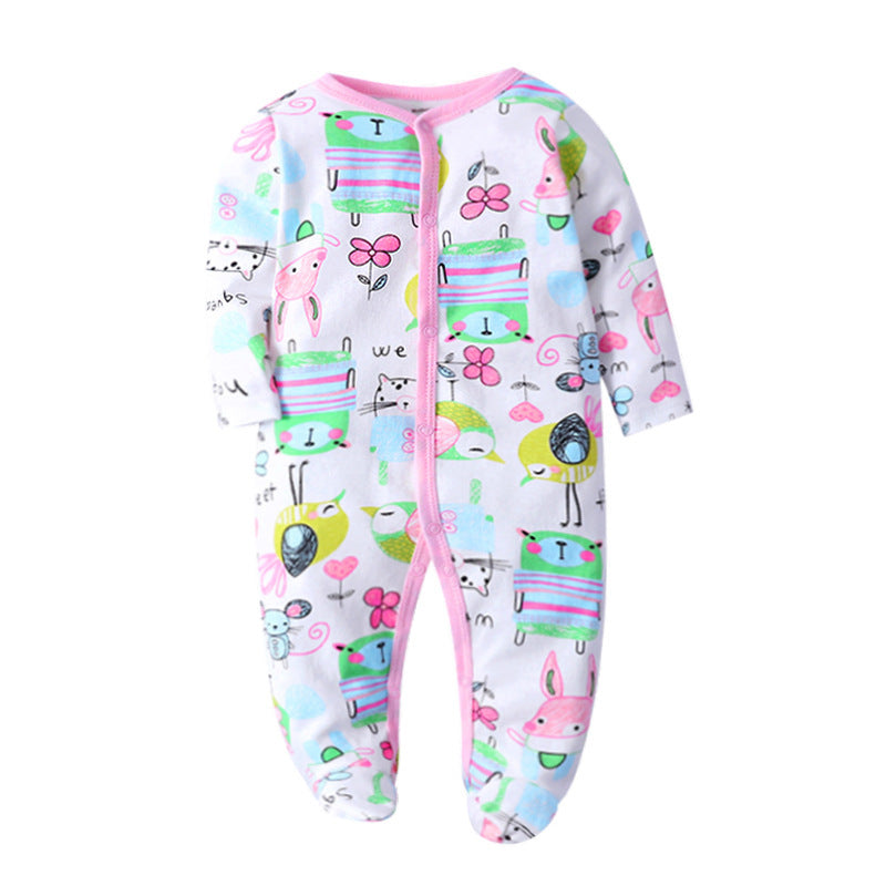 Grenouillère bébé en coton