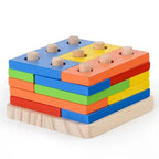 Jouet cube à assembler en bois - Mum&Choupinou