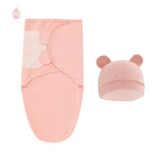 Couverture d'emmaillotage avec bonnet - Mum&Choupinou