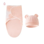 Couverture d'emmaillotage avec bonnet - Mum&Choupinou