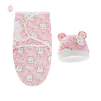 Couverture d'emmaillotage avec bonnet - Mum&Choupinou