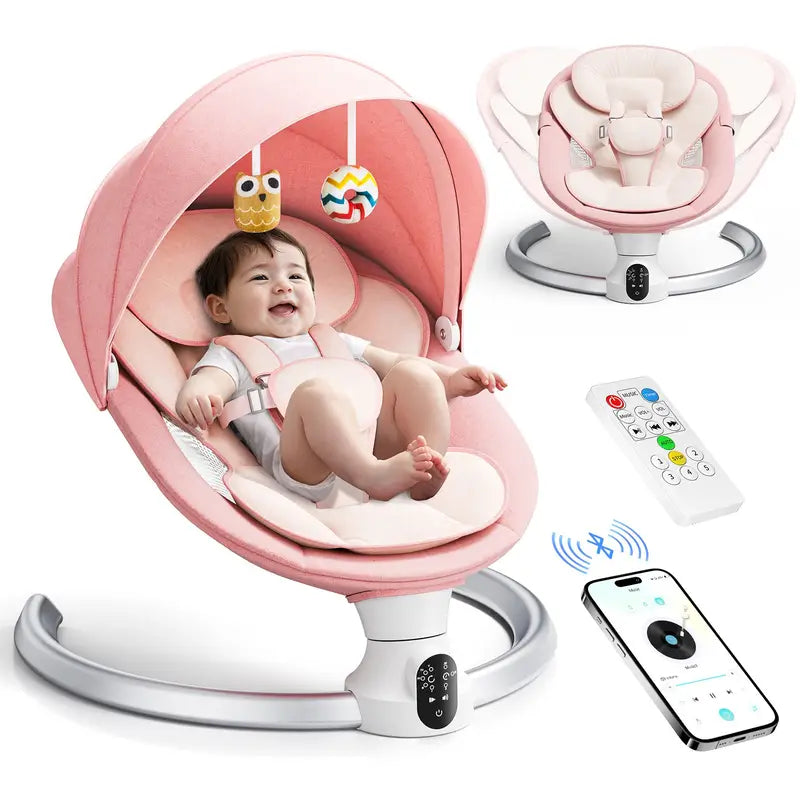 Balançoire électrique pour bébé.