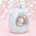 Veilleuse licorne chambre d'enfant