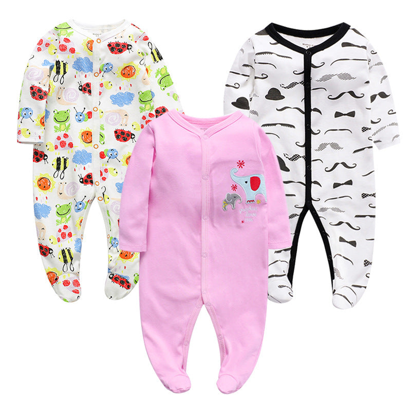 Grenouillère bébé en coton