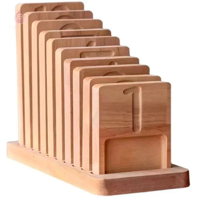 Ensemble de 10 planches de comptage Montessori - Mum&Choupinou