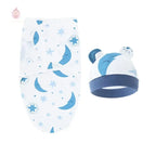 Couverture d'emmaillotage avec bonnet - Mum&Choupinou