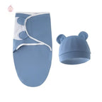 Couverture d'emmaillotage avec bonnet - Mum&Choupinou