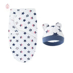 Couverture d'emmaillotage avec bonnet - Mum&Choupinou