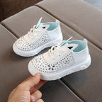 Baskets pour fille avec strass