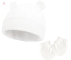 Bonnet et moufles pour bébé en coton - Mum&Choupinou