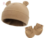 Bonnet et moufles pour bébé en coton - Mum&Choupinou