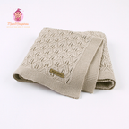 Couverture pour bébé en tricot
