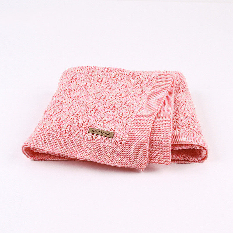 Couverture pour bébé en tricot 