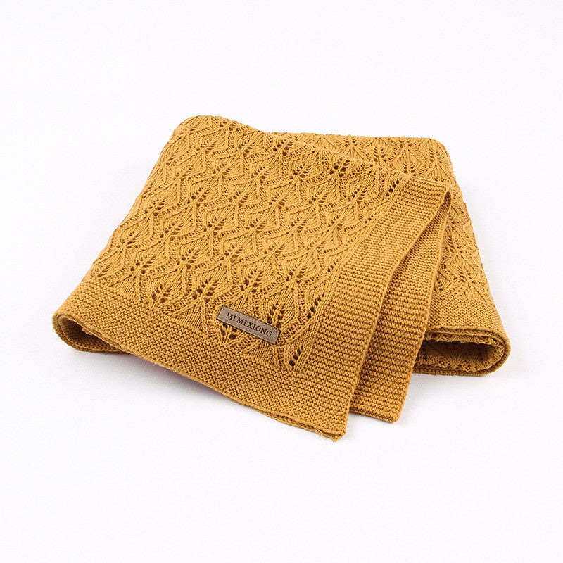 Couverture pour bébé en tricot 