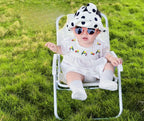 Ensemble d'été 2 pièces brodé pour bébé fille - Mum&Choupinou