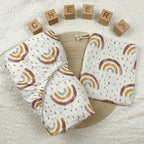 Drap-housse de lit en crêpe de coton imprimé - Mum&Choupinou #