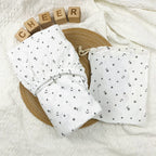 Drap-housse de lit en crêpe de coton imprimé - Mum&Choupinou #