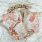 Drap-housse de lit en crêpe de coton imprimé - Mum&Choupinou #