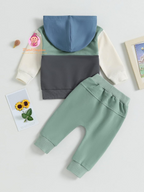 Ensemble de survêtement bébé à capuche 