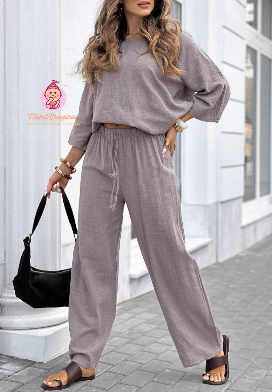 Ensemble femme décontracté et chic
